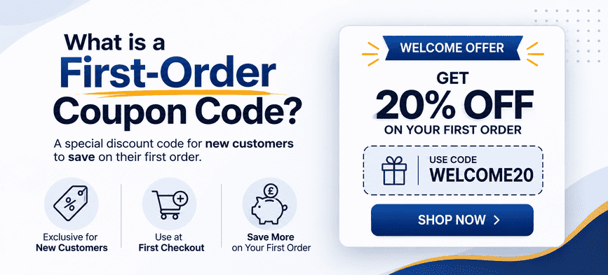 How to claim first-order discount code?